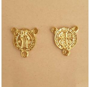 Entremeio São Bento 2cm Dourado